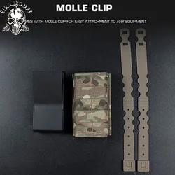 FAST Portacargador MOLLE individual 5,56 mm con cuña Kydex integrada