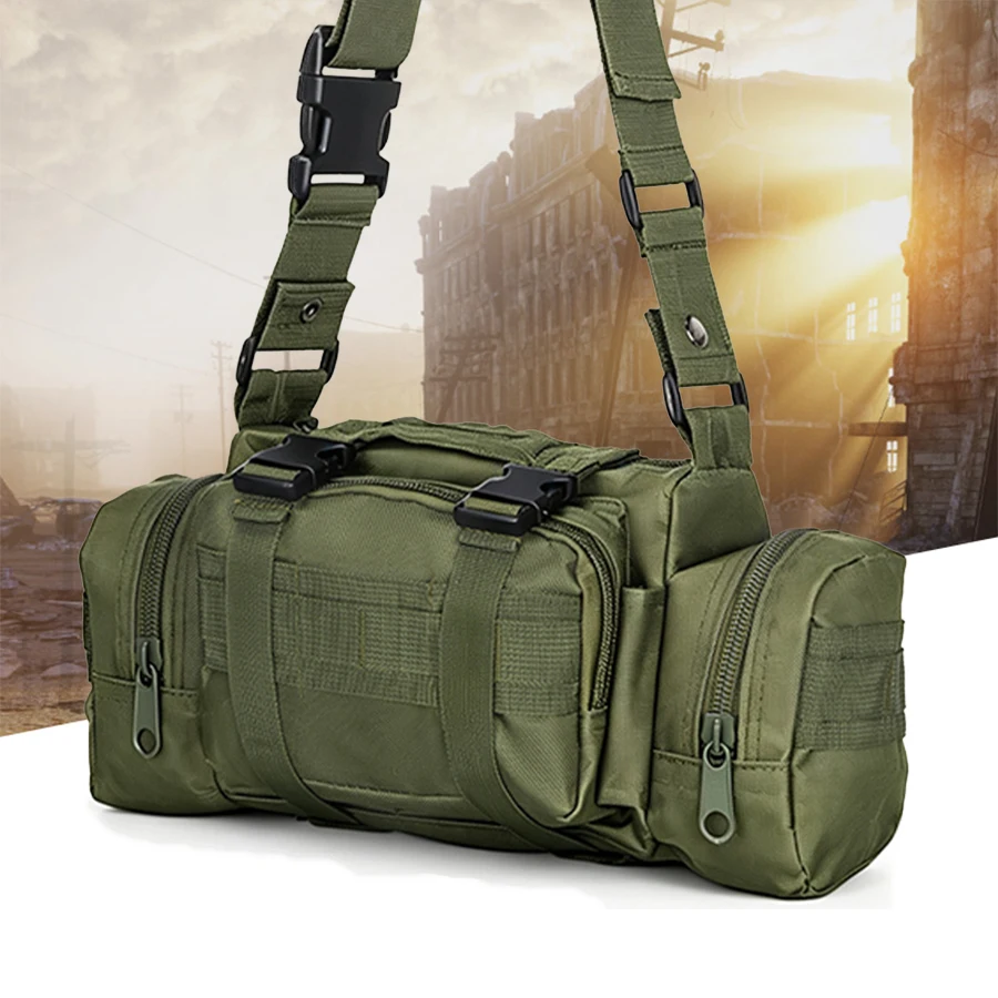 Bolsa cruzada táctica multifunción – Bandolera para outdoor y senderismo - imagen 5