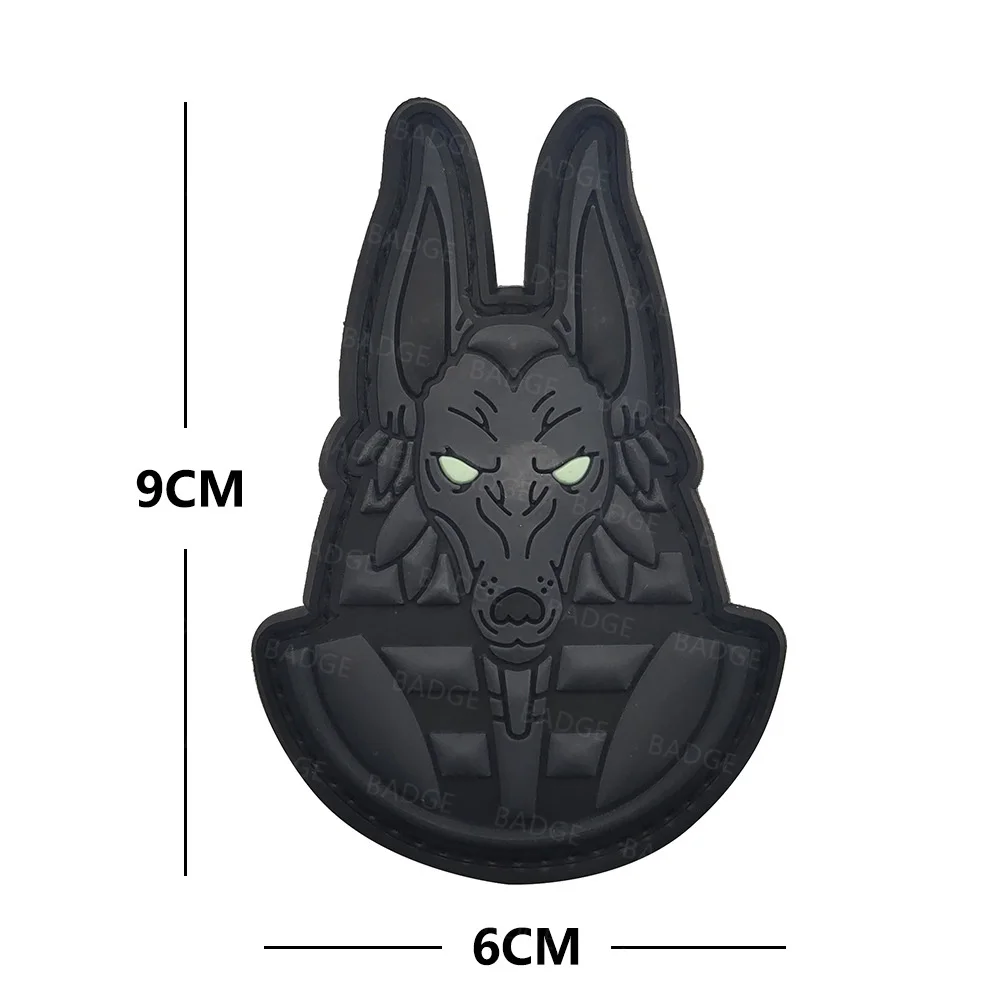 Parche táctico Anubis PVC luminoso – Para chaleco y mochila