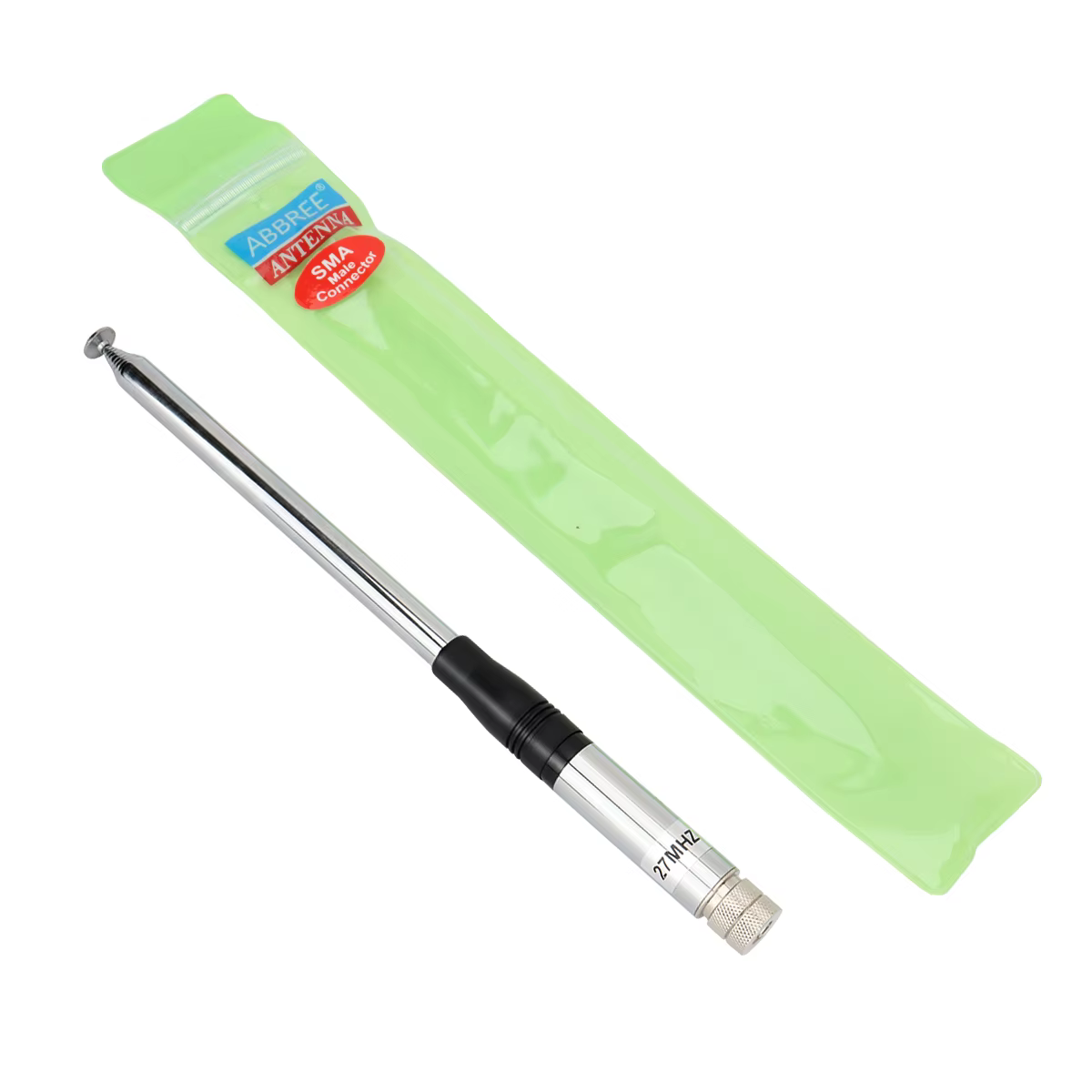 ABBREE Antena telescópica CB 27MHz SMA BNC para Quansheng y Baofeng - imagen 5