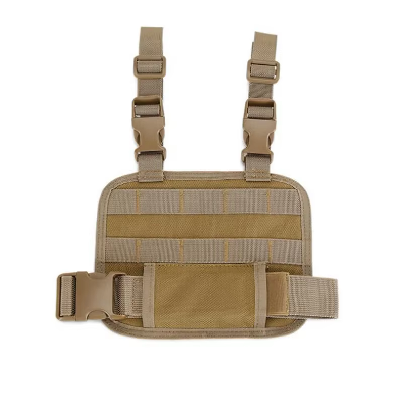 Pistolera táctica MOLLE con panel de muslo transpirable - imagen 3