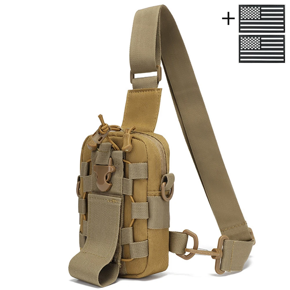 Bolso bandolera ligero y compacto con doble cremallera para uso diario - imagen 2