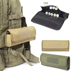 Bolsa MOLLE táctica para cartuchos de escopeta calibre 12/20