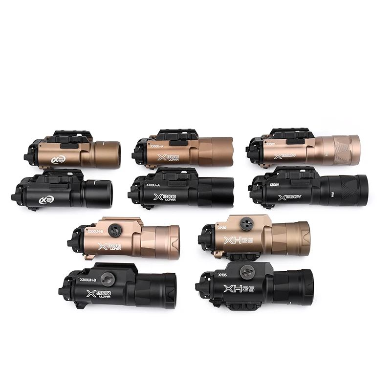 WADSN X300U Linterna táctica LED para airsoft en riel Picatinny - imagen 2