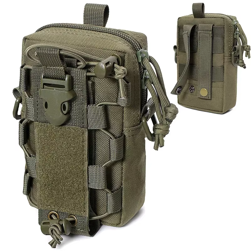 Riñonera táctica EDC MOLLE para teléfono y herramientas - imagen 3