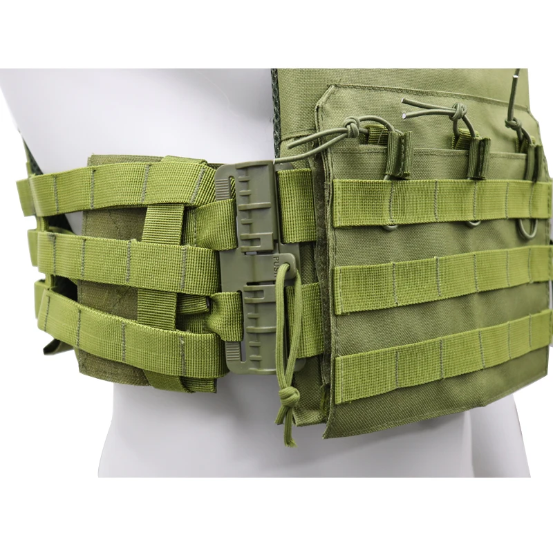 Hebillas de liberación rápida MOLLE para chaleco táctico Airsoft - imagen 4