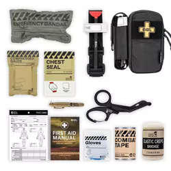 RHINO RESCUE Botiquín IFAK MOLLE compacto para senderismo