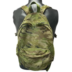 Mochila táctica de malla transpirable plegable ligera para viajes