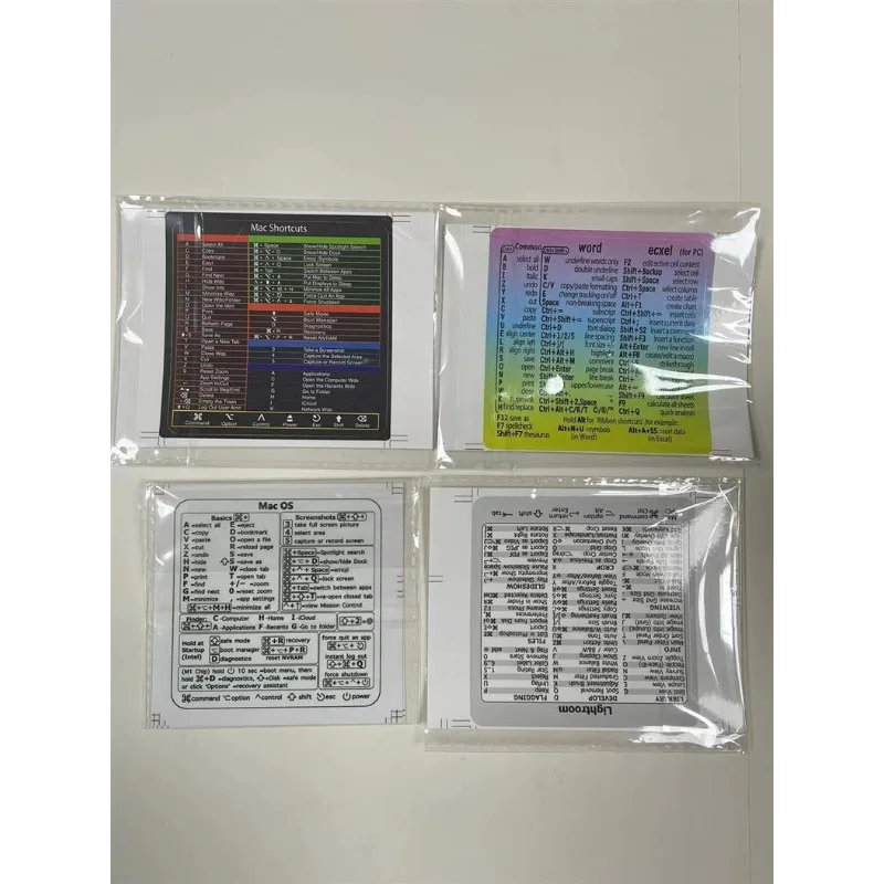 Pegatinas de atajos de teclado para portátil