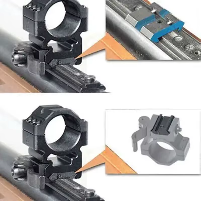 Base curvada Weaver-Picatinny para óptica .22 cal 11mm - imagen 3