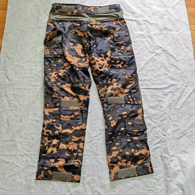G3 Pantalones tácticos impermeables nailon-algodón color roble - imagen 2
