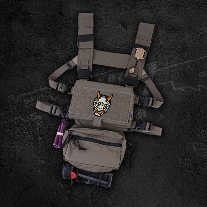 Parche táctico luminoso Prajna Wraith Noh – Para MOLLE - imagen 5