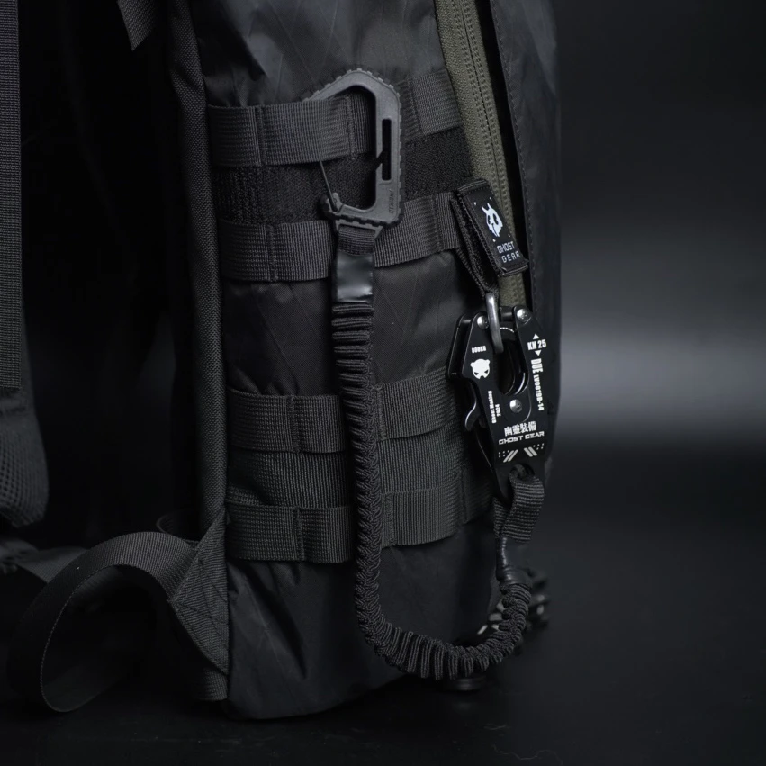 Hebilla de liberación rápida MOLLE elástica para mochila táctica