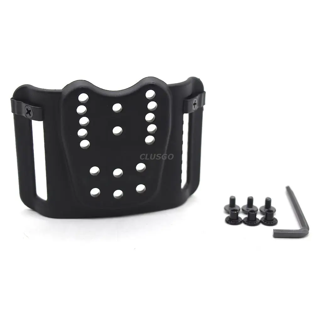 Vista lateral del lazo de cinturón