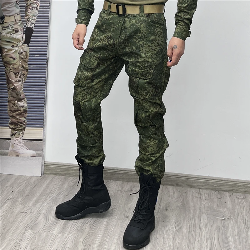 Conjunto camuflaje EMR táctico exterior multibolsillos ajuste ceñido - imagen 3