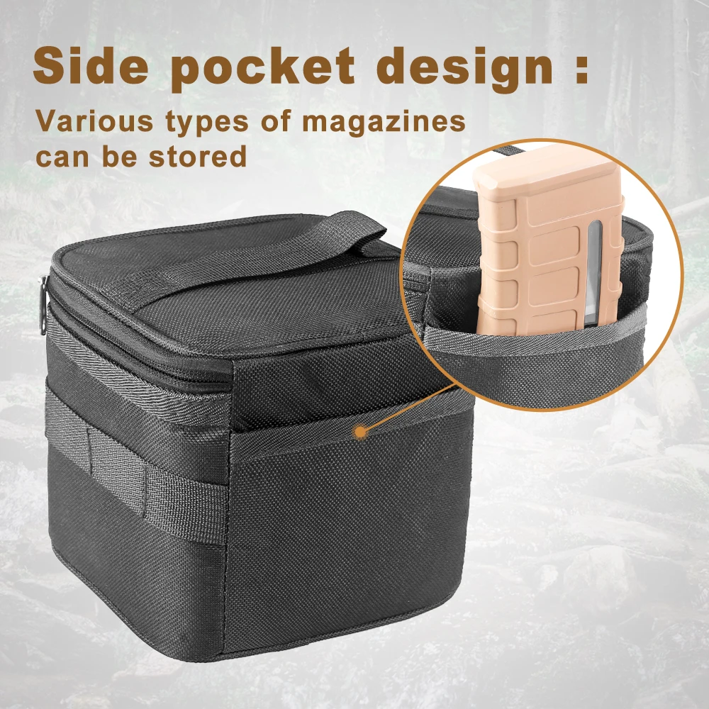 Bolsa portacargadores MOLLE 1000D – Táctica para rifle y caza - imagen 3