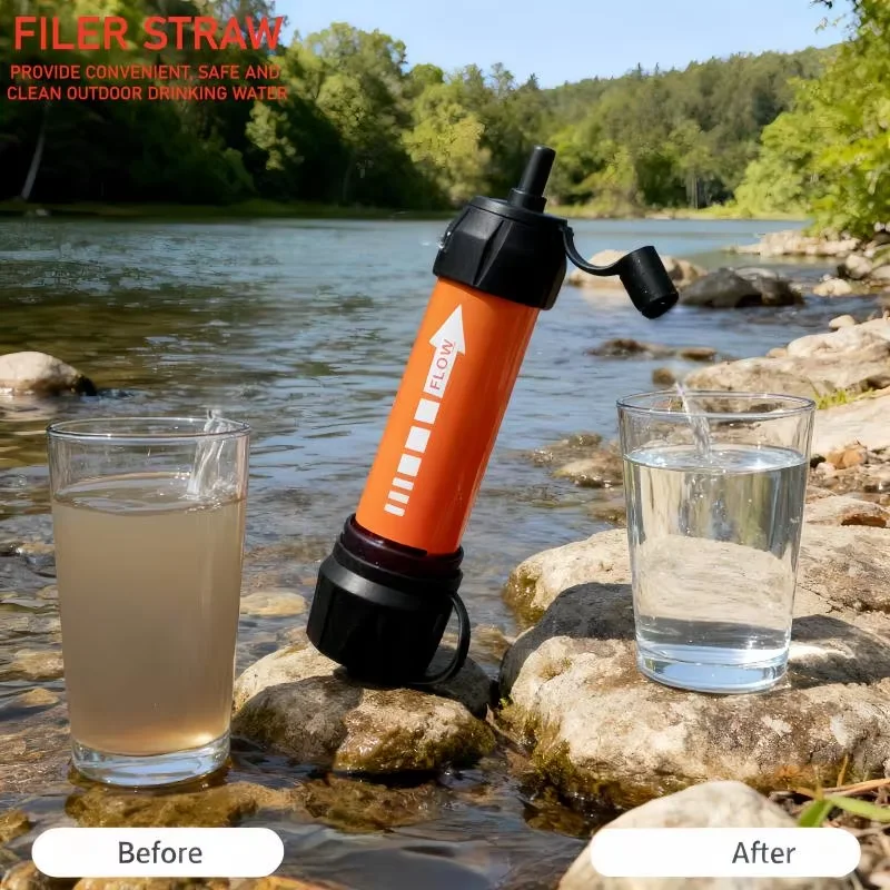 Purificador de agua portátil emergencia outdoor para supervivencia - imagen 2