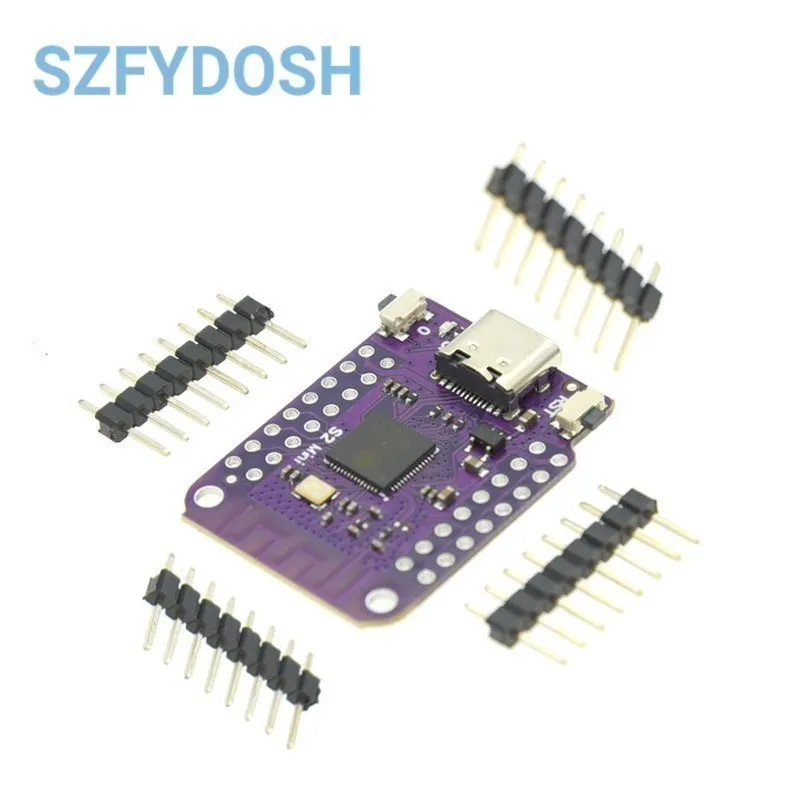 Placa ESP32-S2 Mini WIFI IOT - Compatible con Arduino y MicroPython
