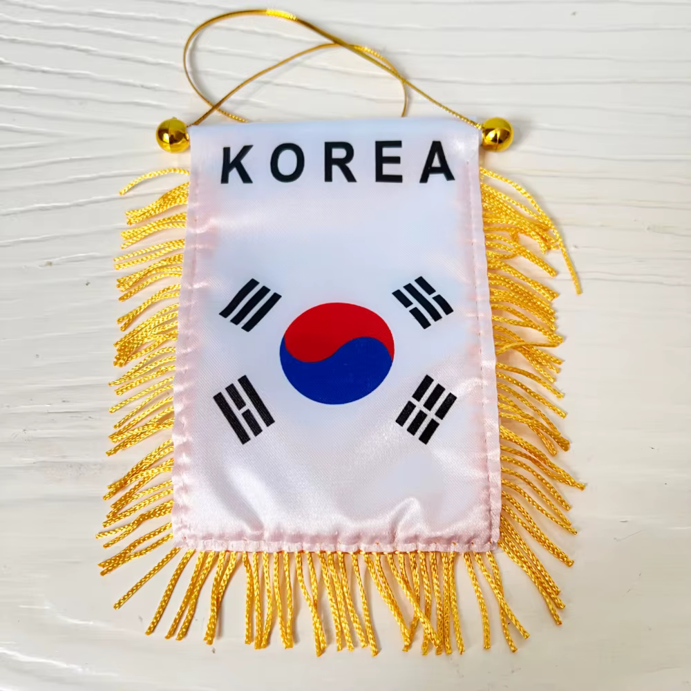 Banderines colgantes para ventana de coche banderín Estados Unidos - imagen 3