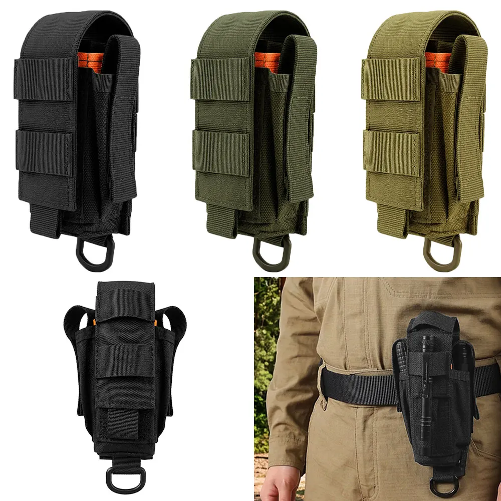 Bolsa EDC MOLLE Oxford impermeable 1000D triple para herramientas