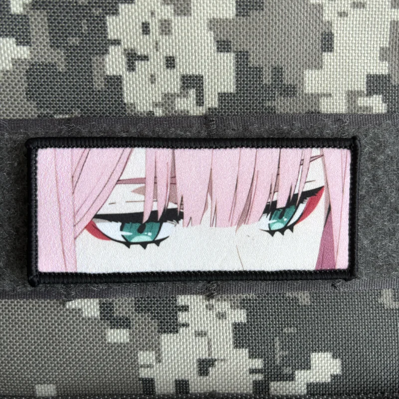 Parche táctico velcro Zero Two – Darling in the Franxx anime - imagen 4