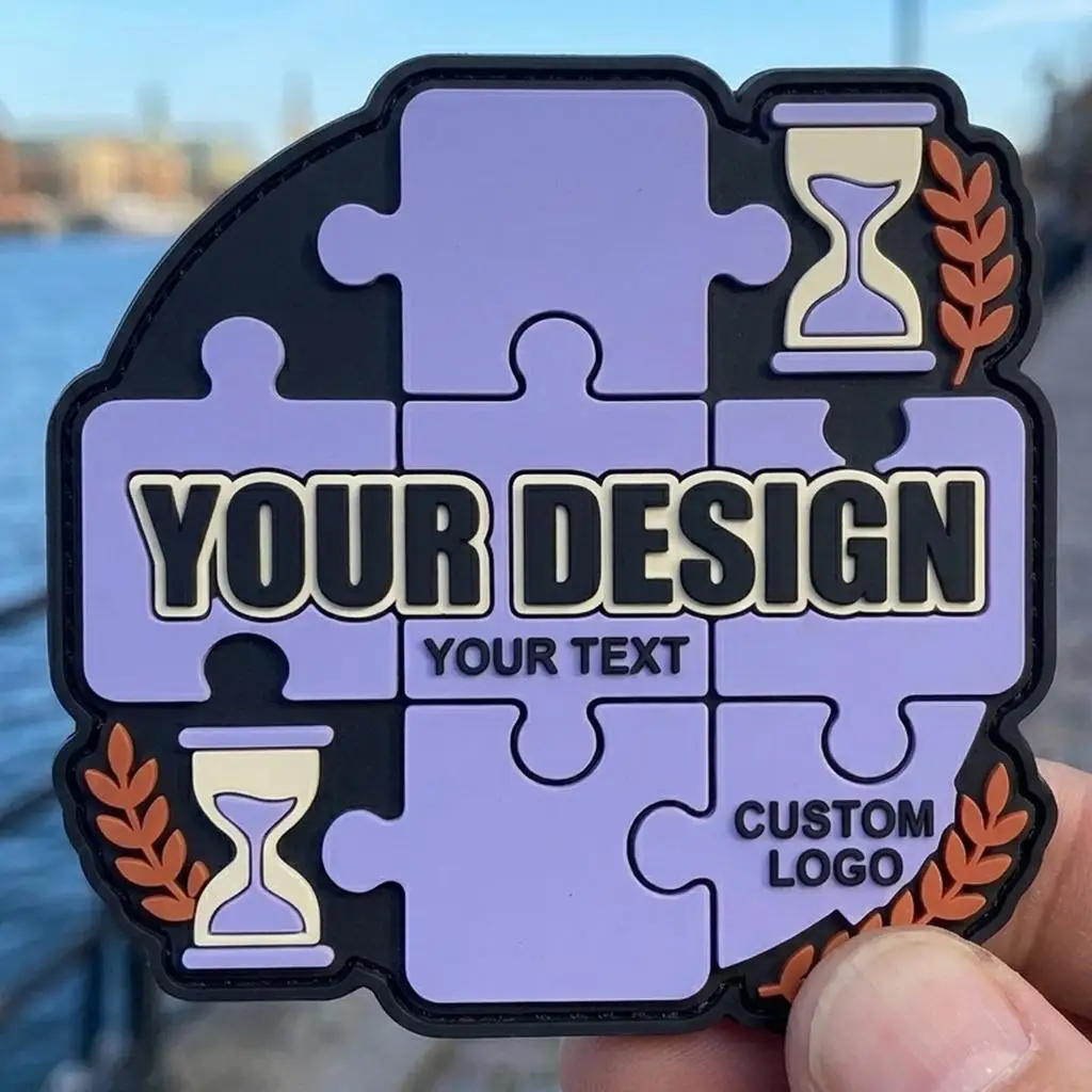 Insignias adhesivas de silicona suave con relieve personalizado – Gorras y prendas - imagen 4