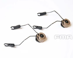 FMA TB1292 adaptador de riel para auriculares Comtac MSA Sordin