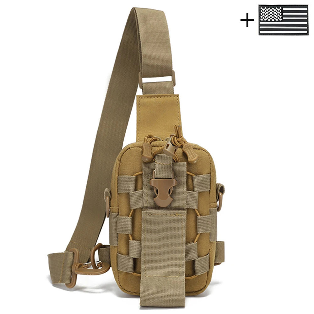 Bolso bandolera compacto con bolsillo trasero oculto y correa ajustable - imagen 5