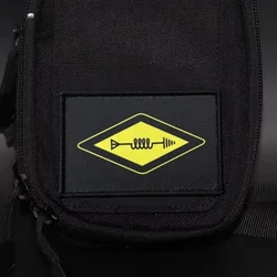 Parche táctico operador radio – insignia de moral con velcro
