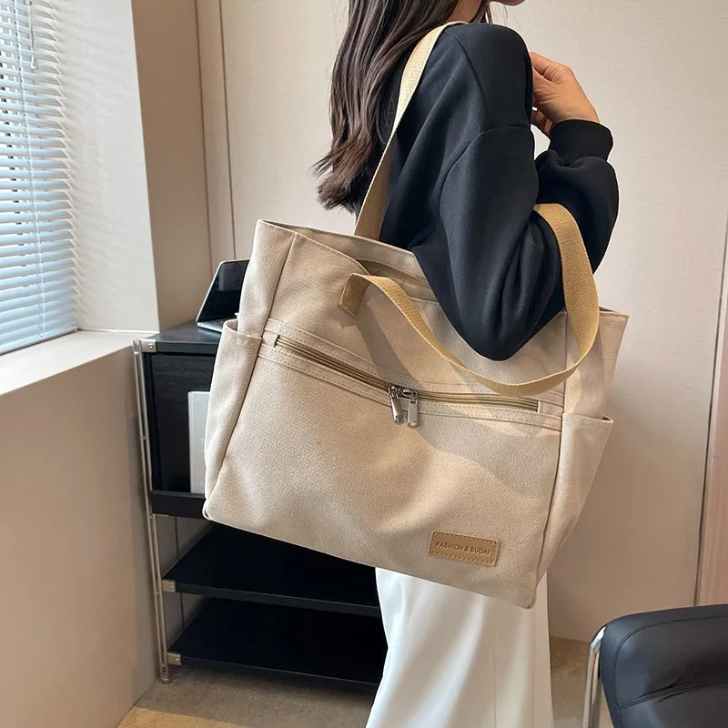 Bolso de lona versión coreana para mujer
