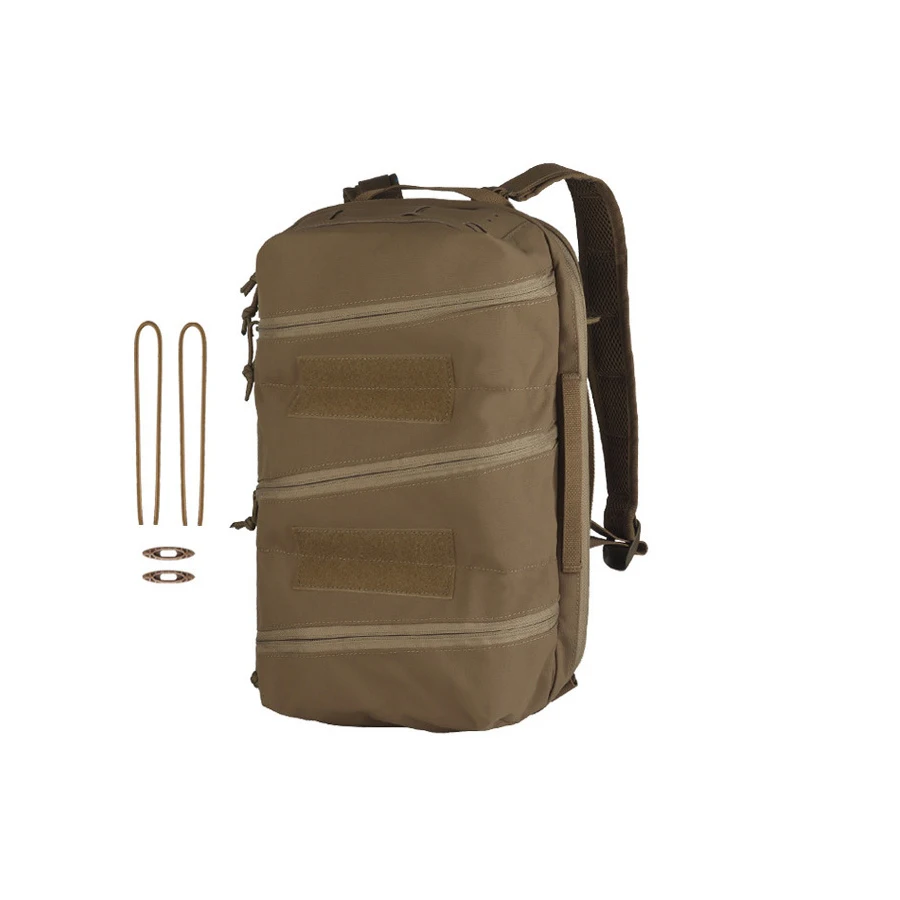 Mochila táctica compacta de asalto con organización en capas