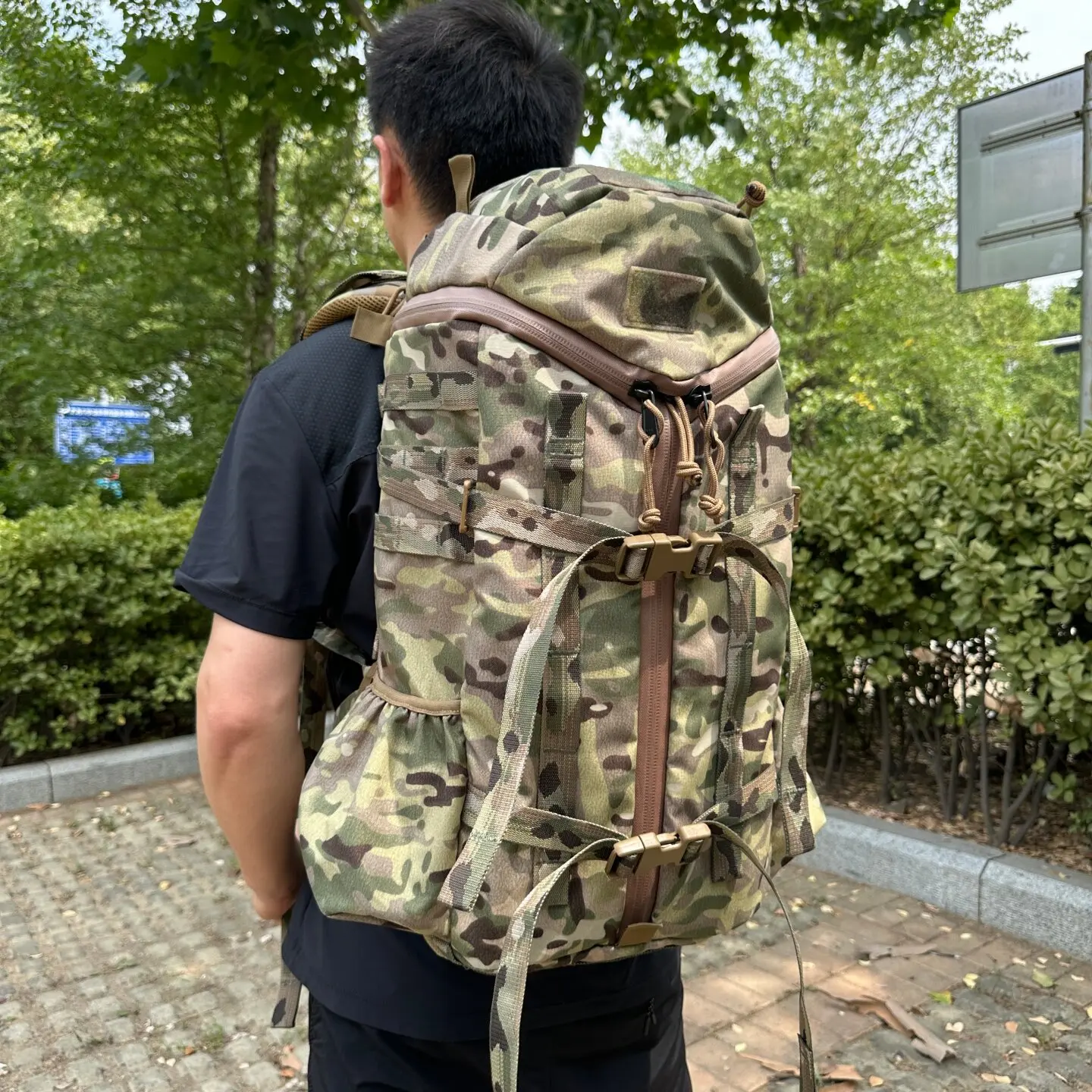 Mochila táctica para ordenador portátil outdoor de senderismo militar - imagen 3