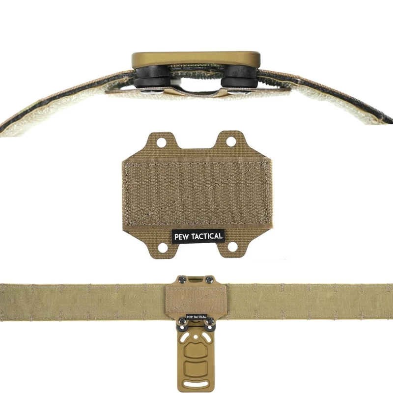 MHA Parche táctico placa abatible para cinturón con velcro - imagen 5