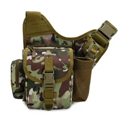 Bolso táctico cruzado de camuflaje militar multifunción para viaje