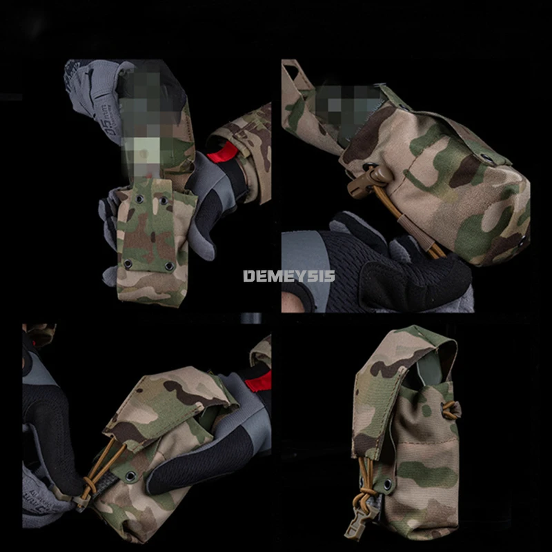 Bolsa táctica MOLLE para flashbang y herramientas de airsoft - imagen 5