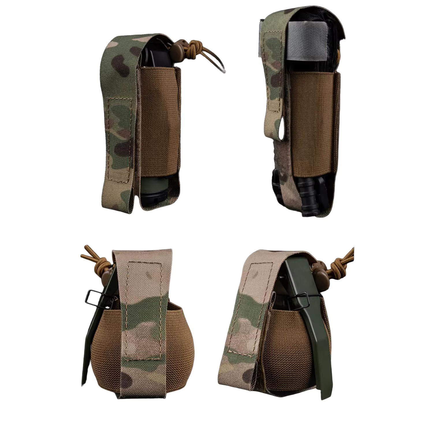 WG Bolsa táctica multiusos MOLLE para granadas de humo y torniquete - imagen 3