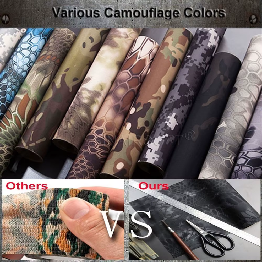 Cinta táctica camuflaje lista para envolver