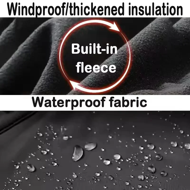 Chaqueta táctica softshell para hombre impermeable con capucha - imagen 2