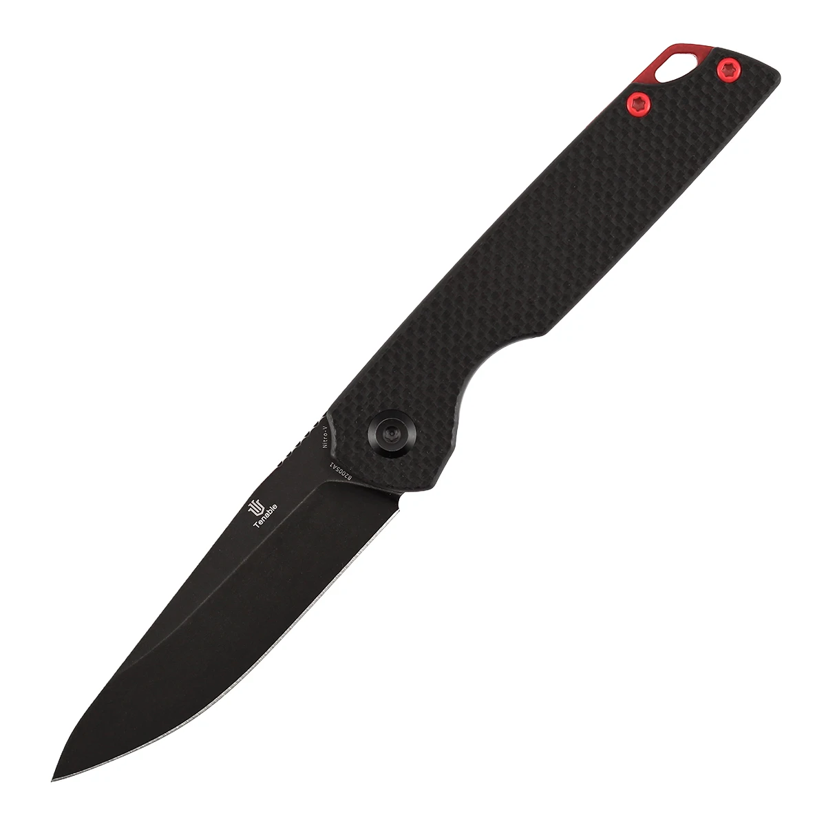 Cuchillo plegable Tenable B2005 Warrior Nitro-V G10/Micarta campamento - imagen 3