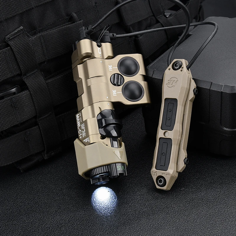 MAWL C1+ mira láser táctica IR con luz LED estroboscópica y Picatinny - imagen 4