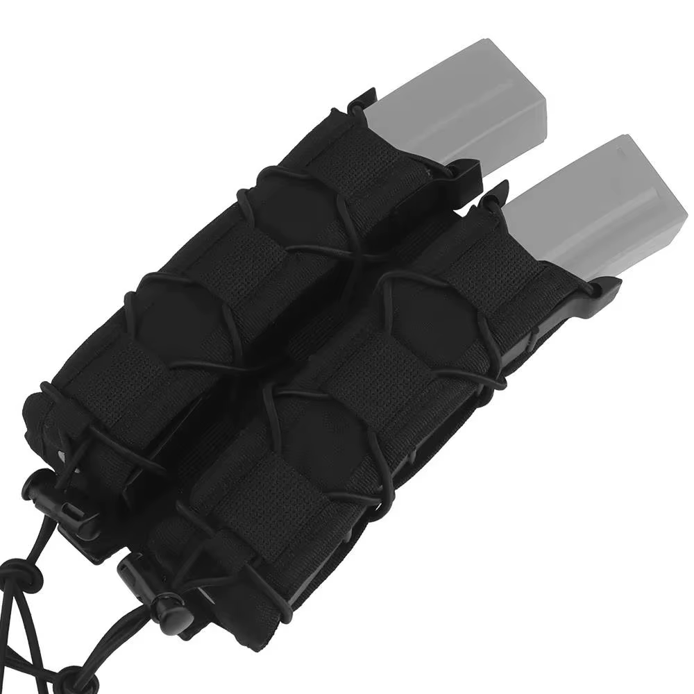 Portacargador MOLLE Tipo Tiger de extracción rápida para pistola doble - imagen 4
