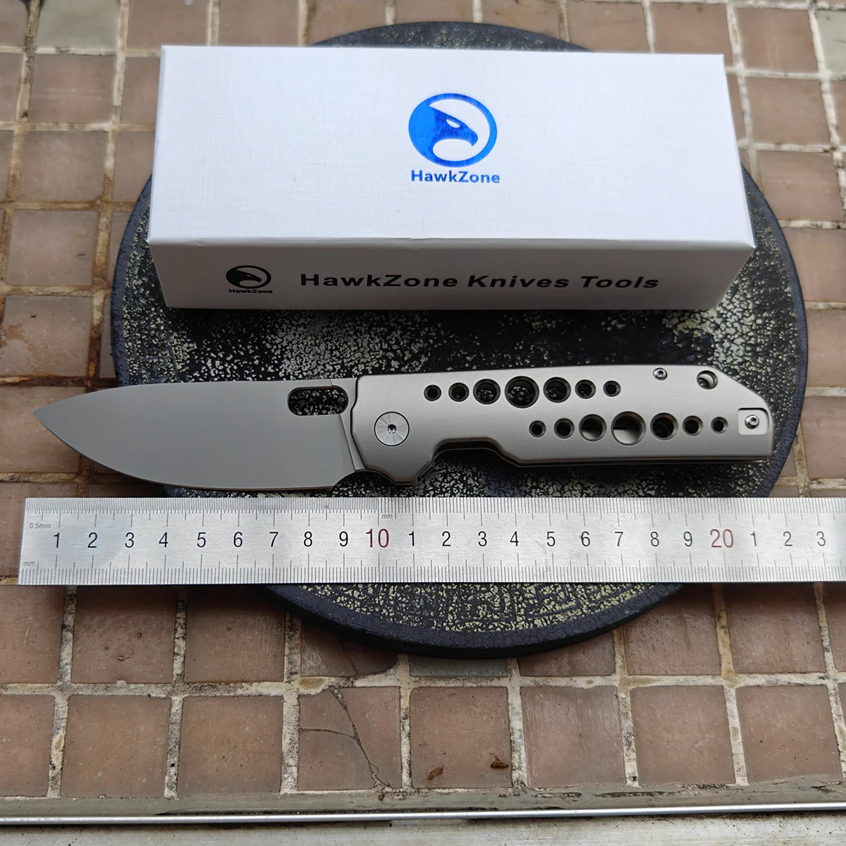 HawkZone HZ263 cuchillo plegable EDC VG10 con rodamiento cerámico - imagen 2