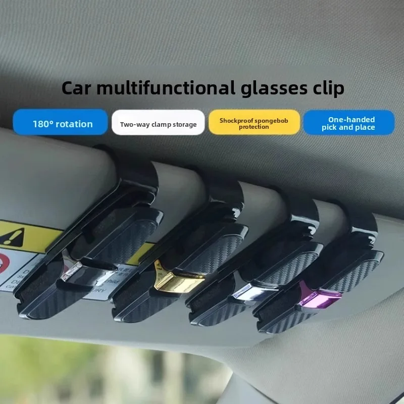 Clip soporte para gafas de sol en coche – organizador - imagen 4