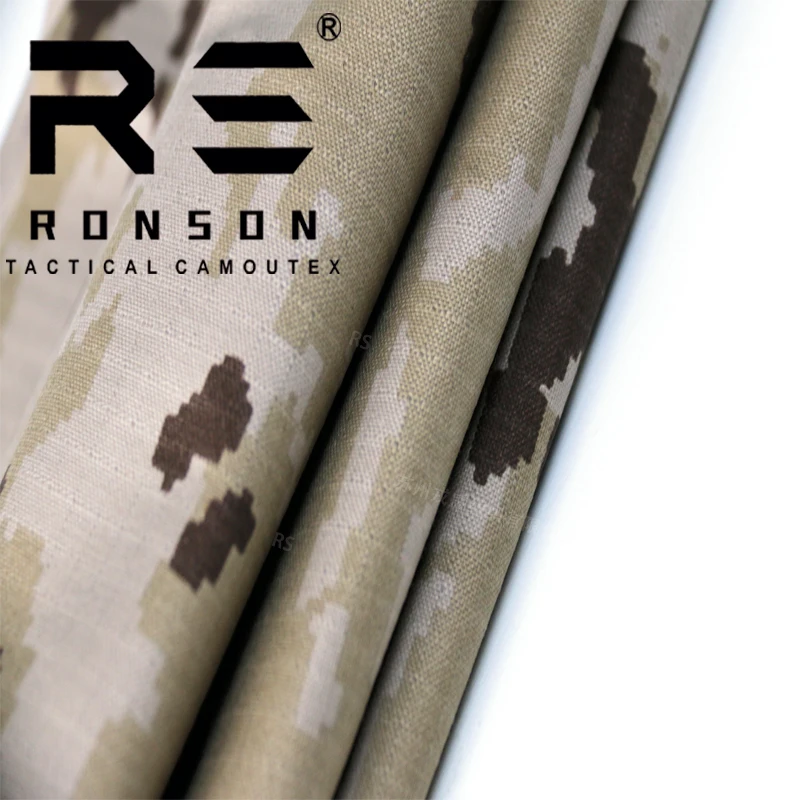 Tela táctica NYCO ripstop camuflaje español desierto nailon algodón - imagen 3