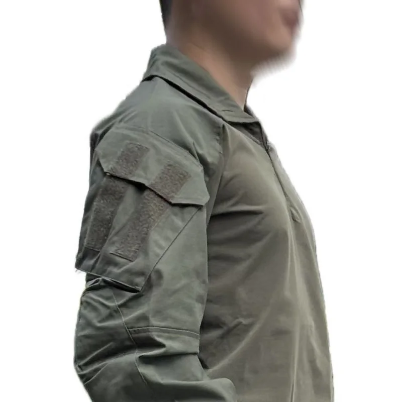 Camiseta táctica G3 para verano en mezcla nylon-algodón verde ranger - imagen 4