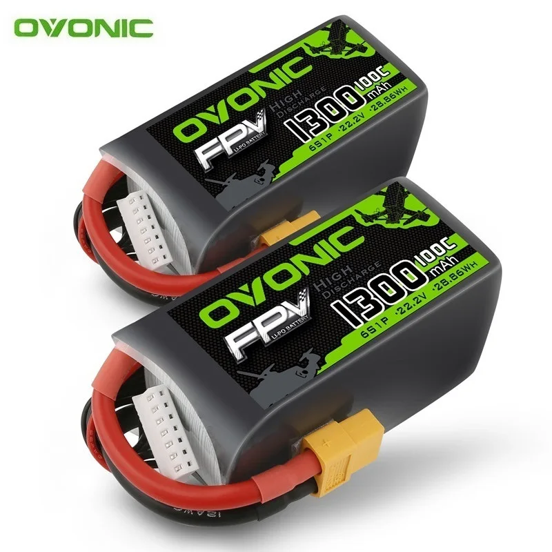 OVONIC batería Lipo FPV XT60 para dron de carreras