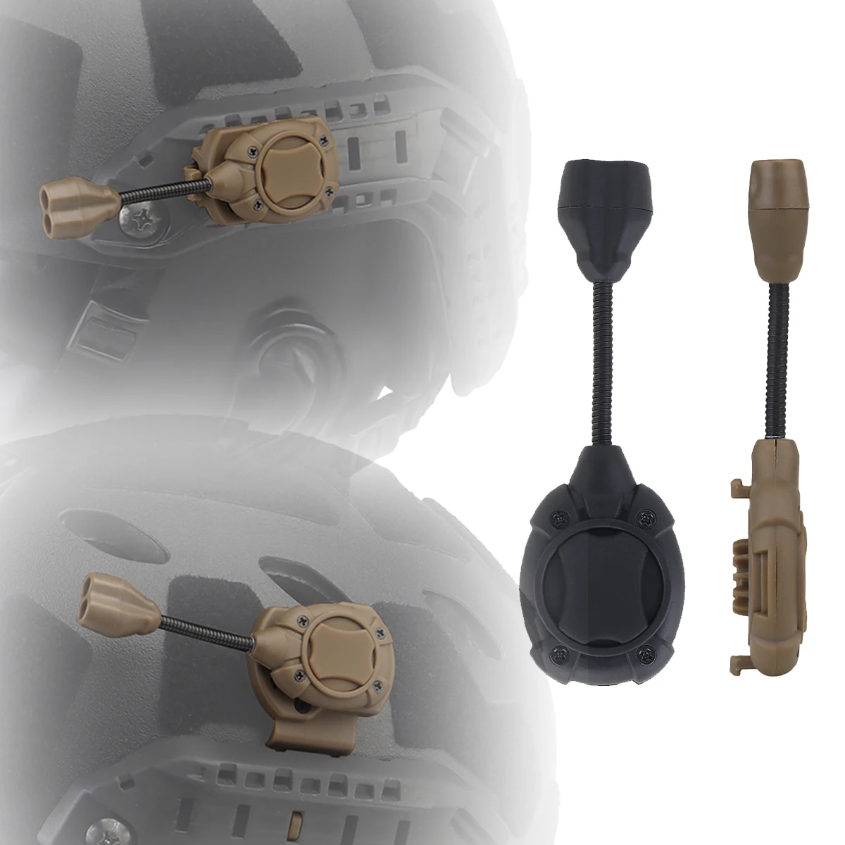 Casco táctico MPLS CHARGE 3.0 con luz LED multicolor