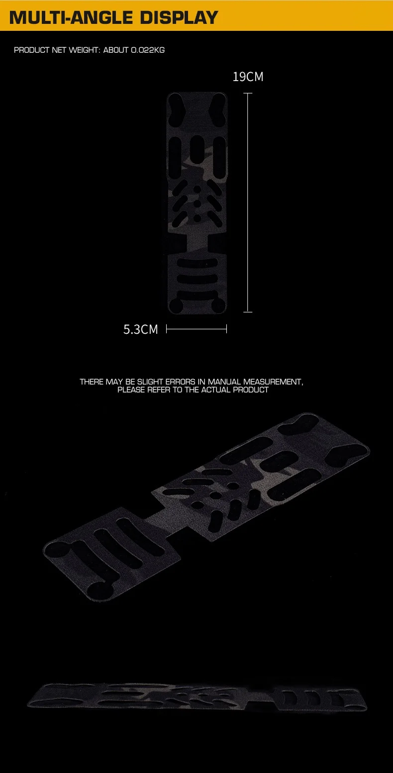 Detalle de fijaciones y compatibilidad con funda rígida RHP