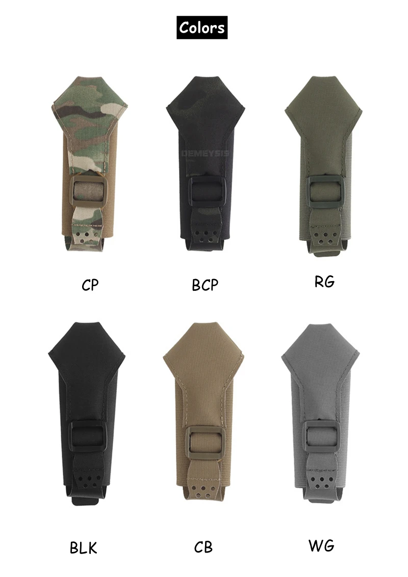 Montaje MOLLE en equipo compatible