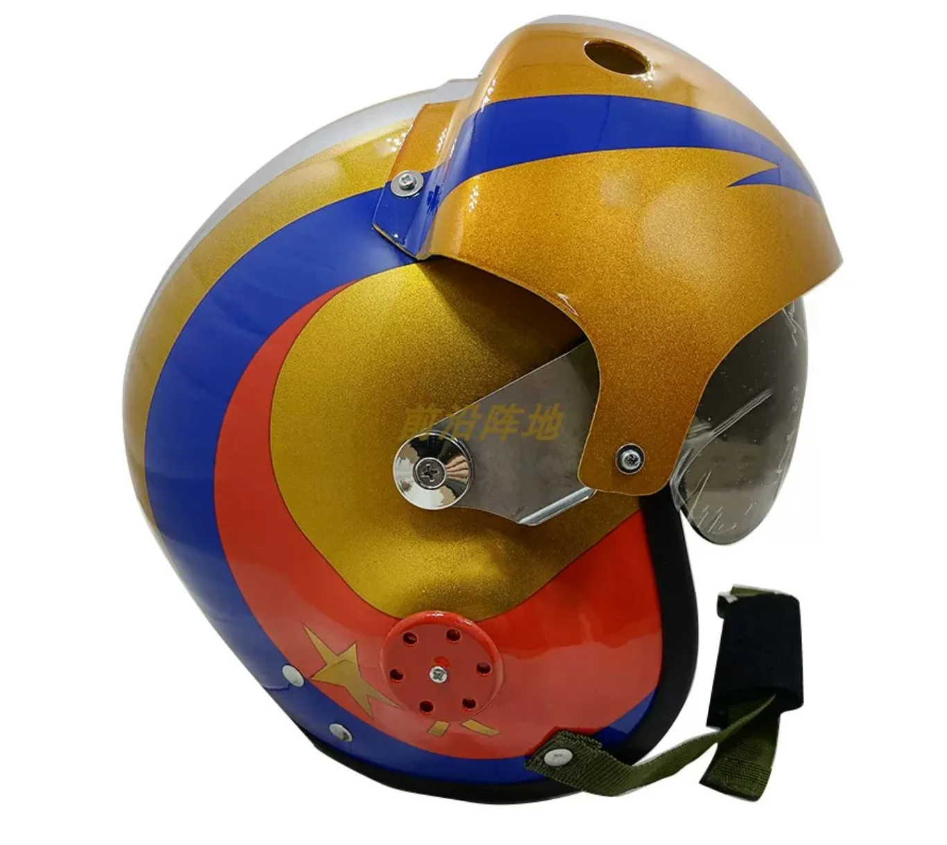 Casco piloto blanco unisex con lentes intercambiables todo el año - imagen 3